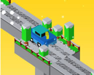 Bridge blocky cars auts HTML5 jtk