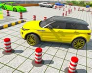 Drive car parking simulation game auts HTML5 jtk