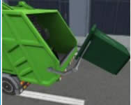 Garbage sanitation truck