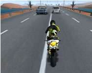 Highway traffic bike stunts online