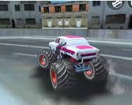 Monster truck stunts free jeep racing games auts HTML5 jtk