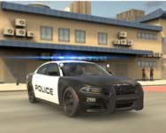 Police car simulator auts HTML5 jtk