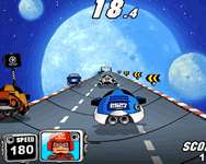 Star Racer egy űrben játszódó ingyen online verseny