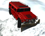 Winter snow plow jeep driving auts ingyen jtk
