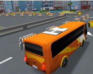 Bus parking 3D auts HTML5 jtk