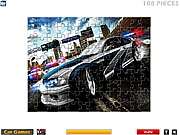 Fast cars jigsaw online jtk