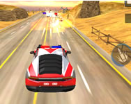 Police car chase crime racing games auts HTML5 jtk