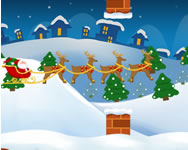 Santa chimney challenge auts HTML5 jtk