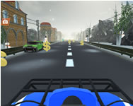 Traffic racer quad bike game auts ingyen jtk